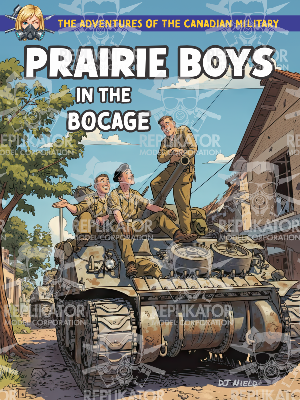 "Prairie Boys in the Bocage" Graphic Tee (Black)