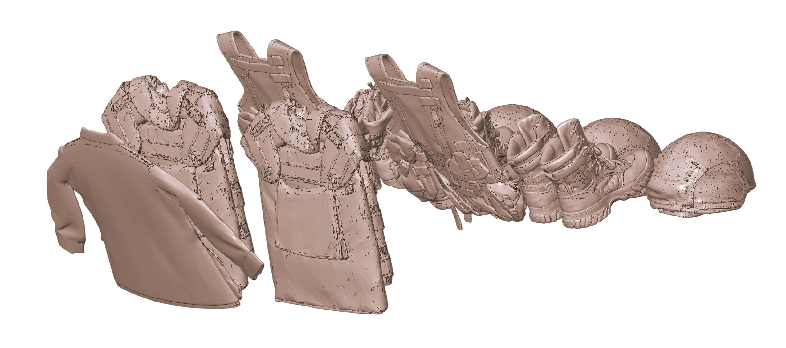 1/35 Scale Canadian CTS Personal Gear Set