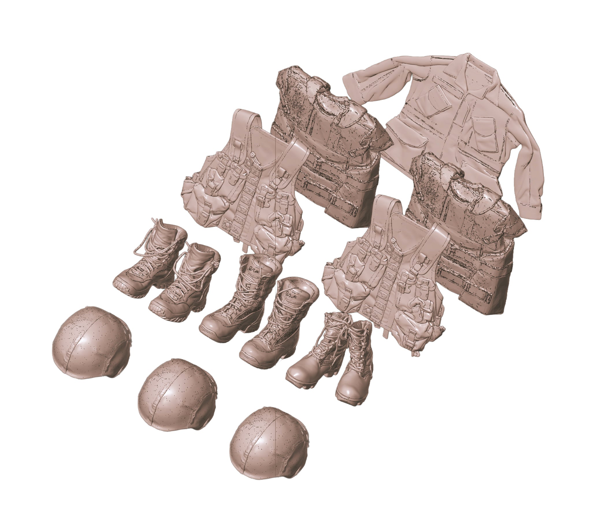 1/35 Scale Canadian CTS Personal Gear Set
