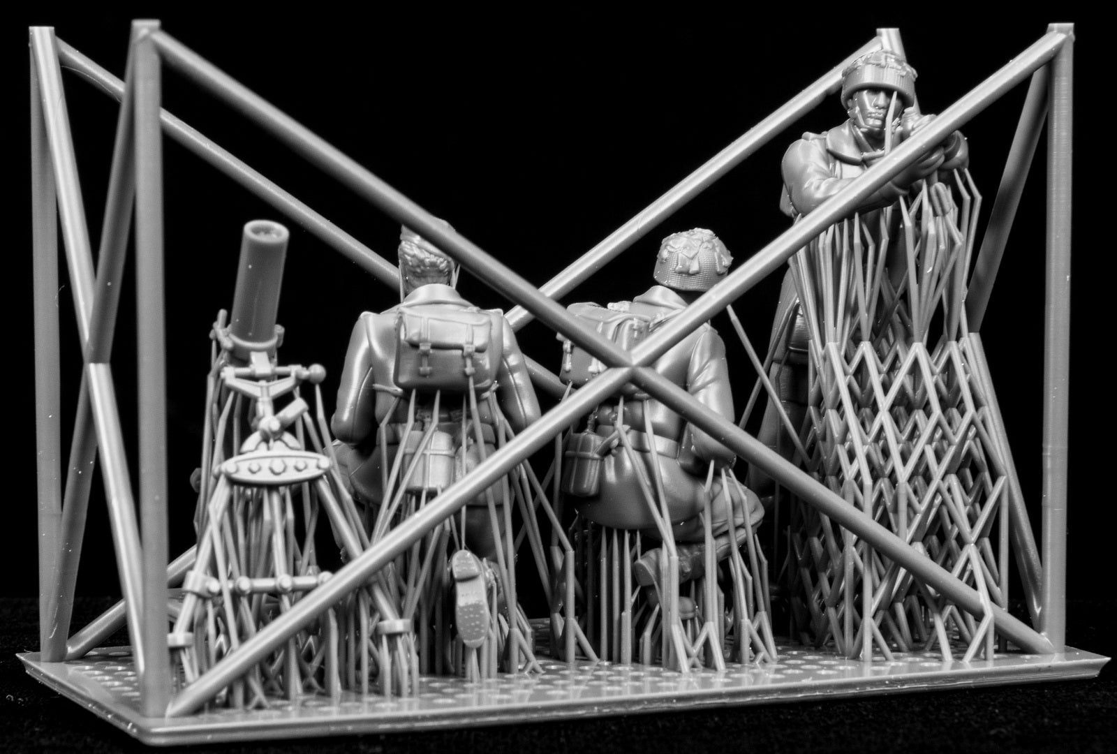 1/35 British Para Mortar Team - Second World War Series