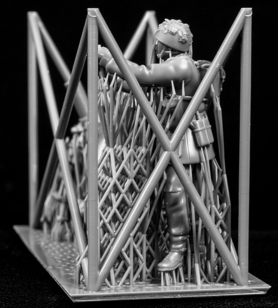 1/35 British Para Mortar Team - Second World War Series