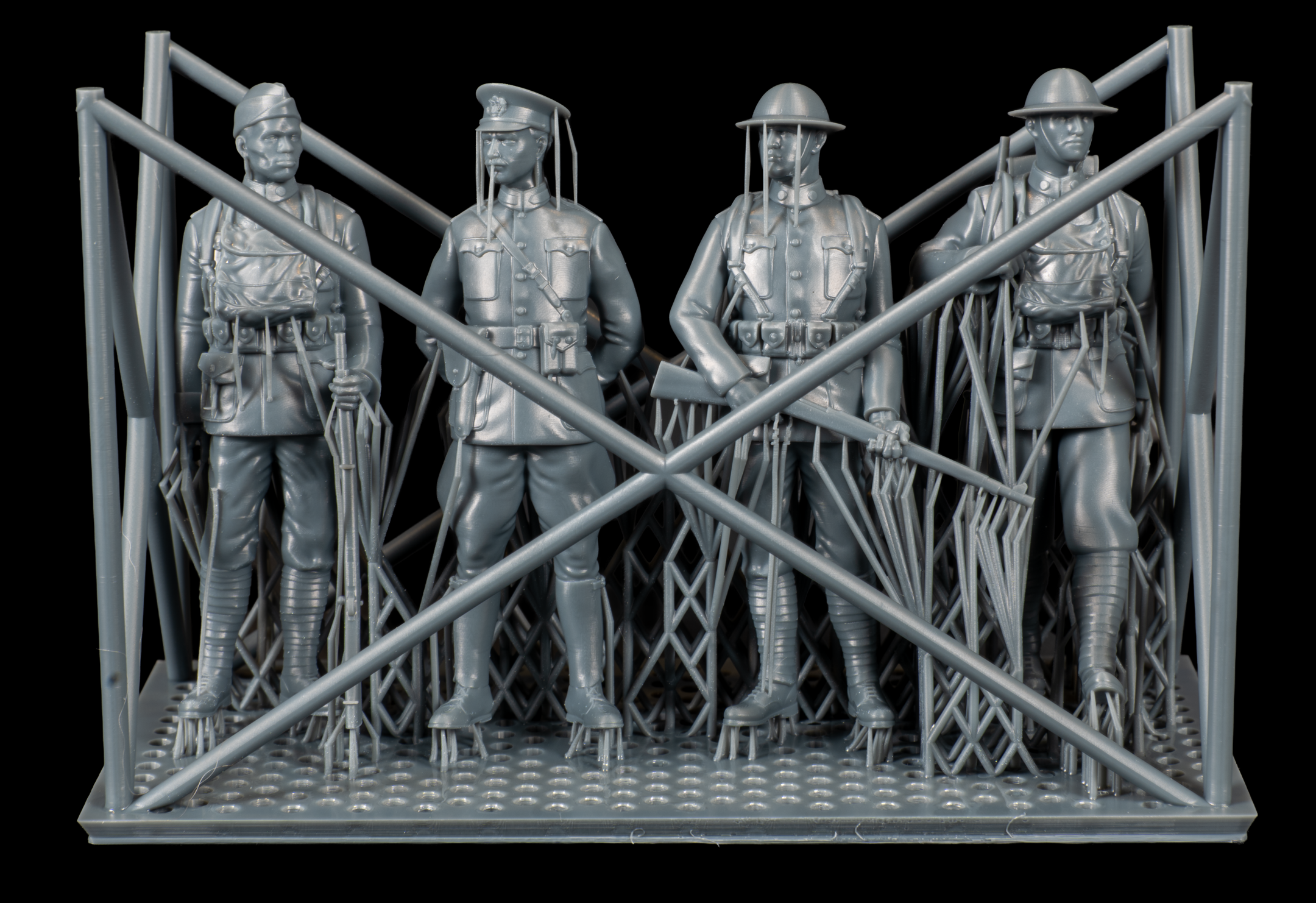 1/35 Scale American Army Infantry (WWI)