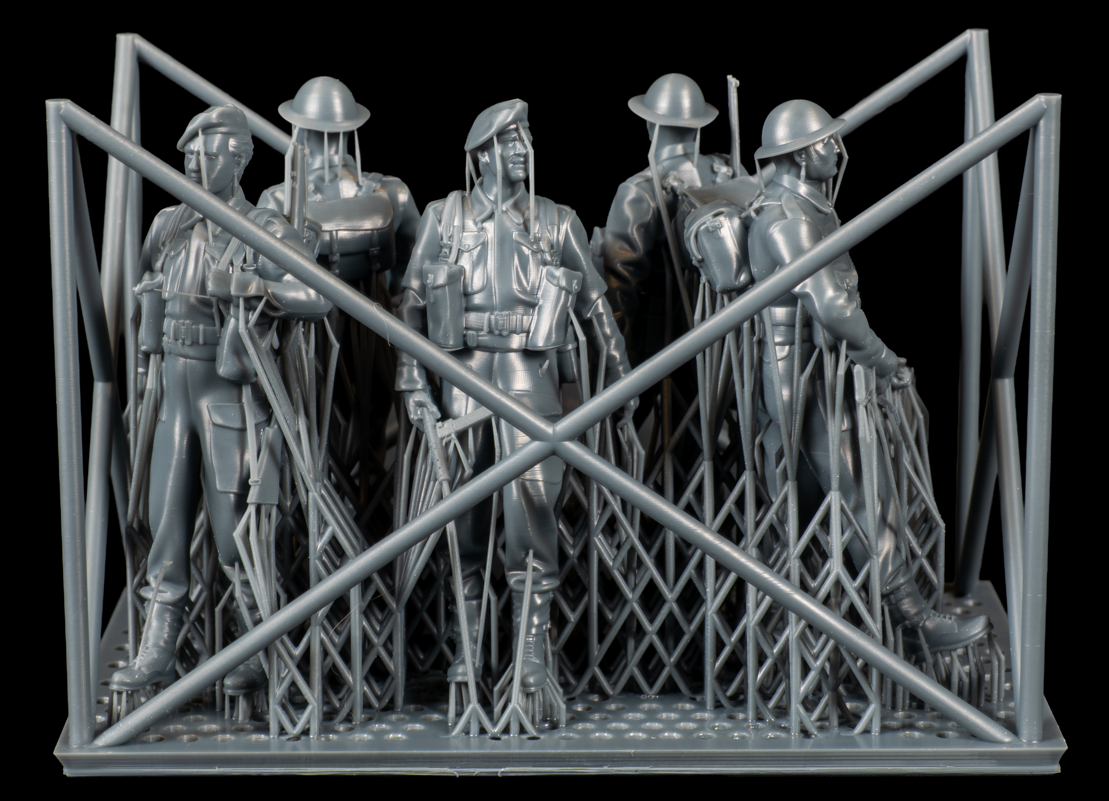 1/35 Scale British Commonwealth Infantry (NW Europe)