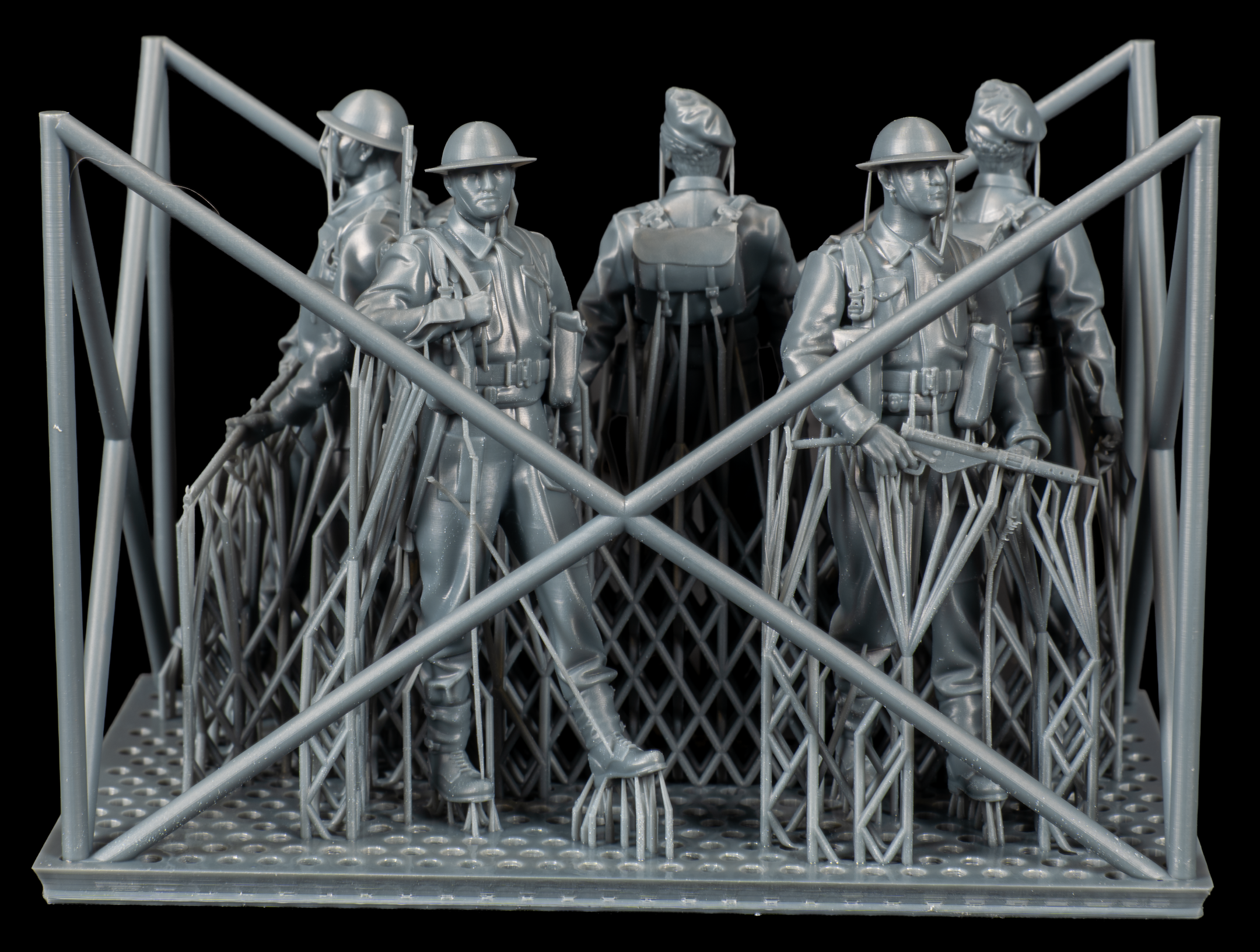 1/35 Scale British Commonwealth Infantry (NW Europe)
