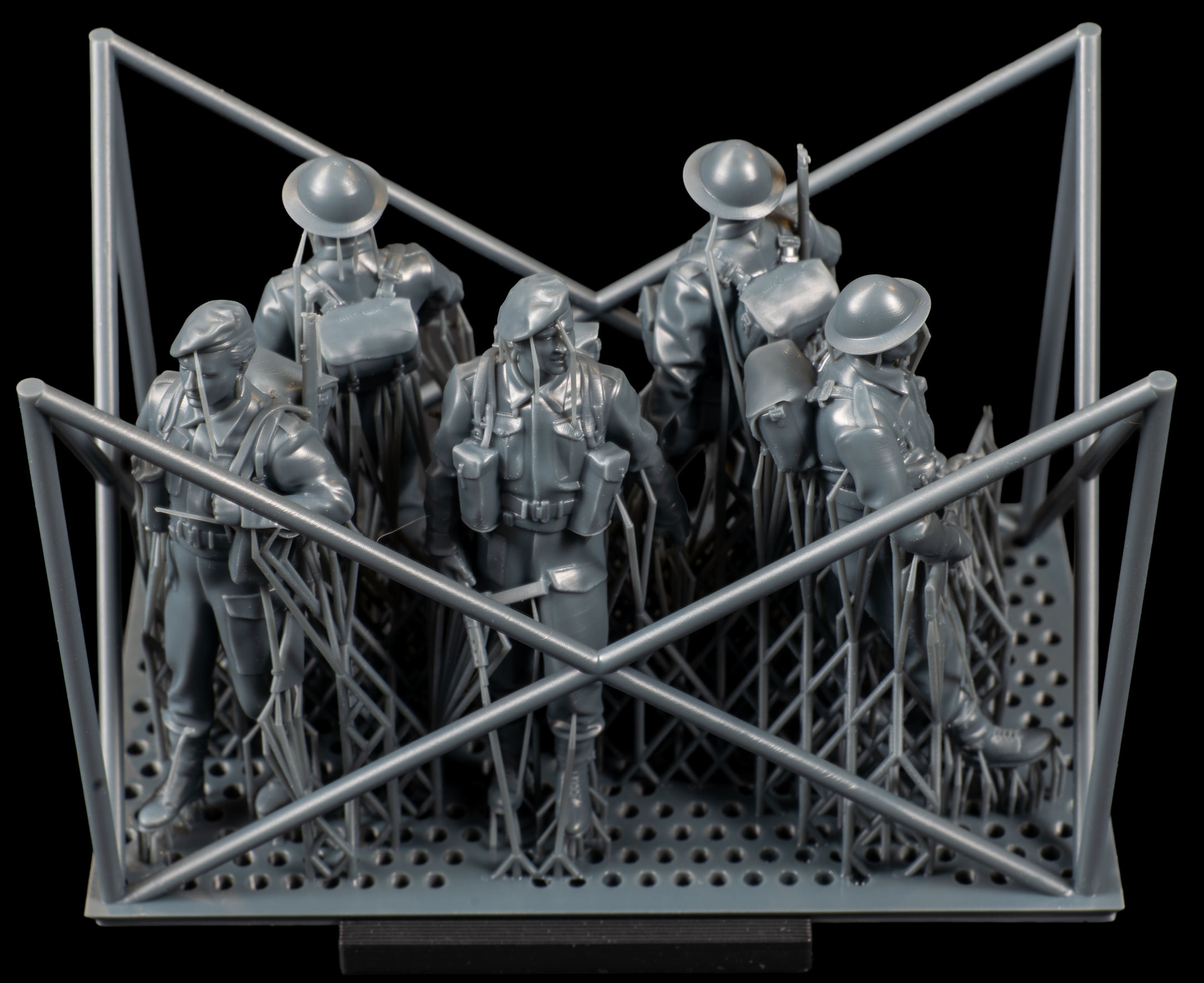 1/35 Scale British Commonwealth Infantry (NW Europe)