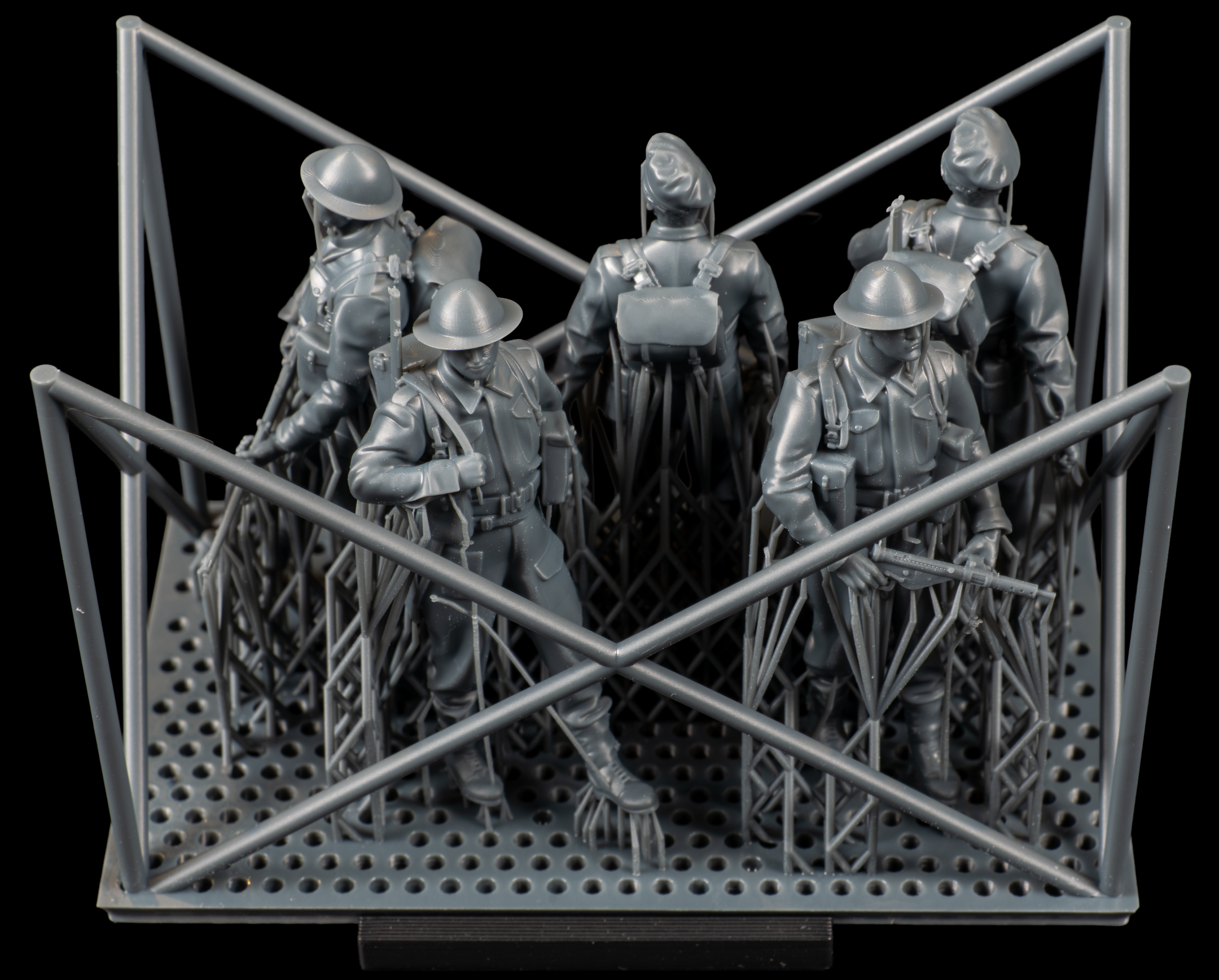 1/35 Scale British Commonwealth Infantry (NW Europe)
