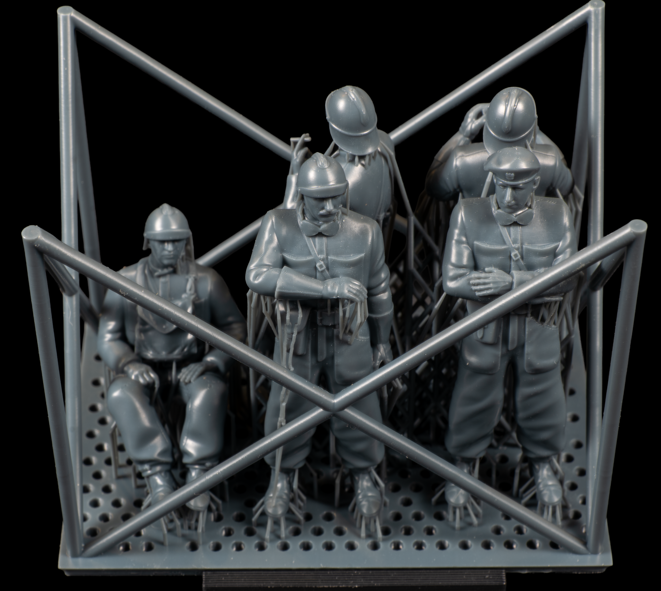 1/35 Scale Polish Tank Crewmen (1939)