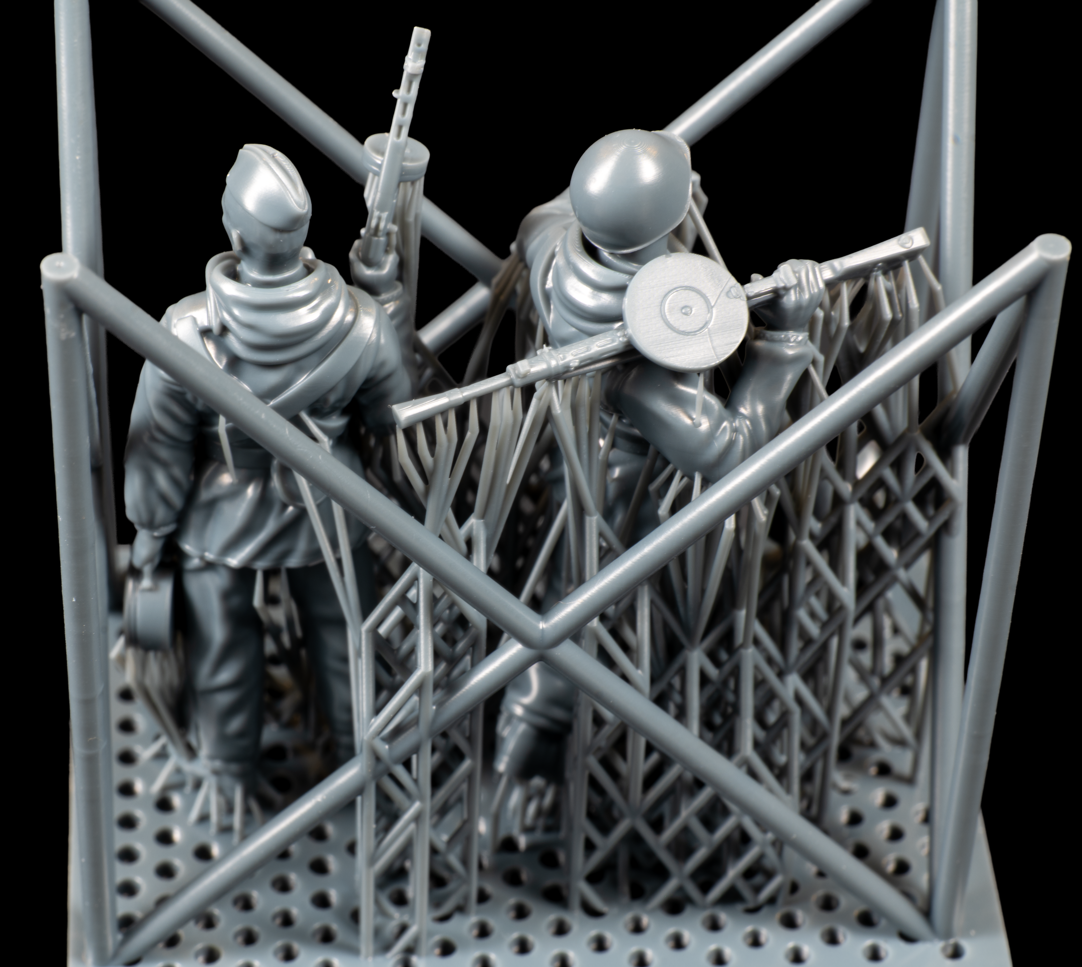 1/35 Scale Soviet Assault Infantry (Set #1) - WWII
