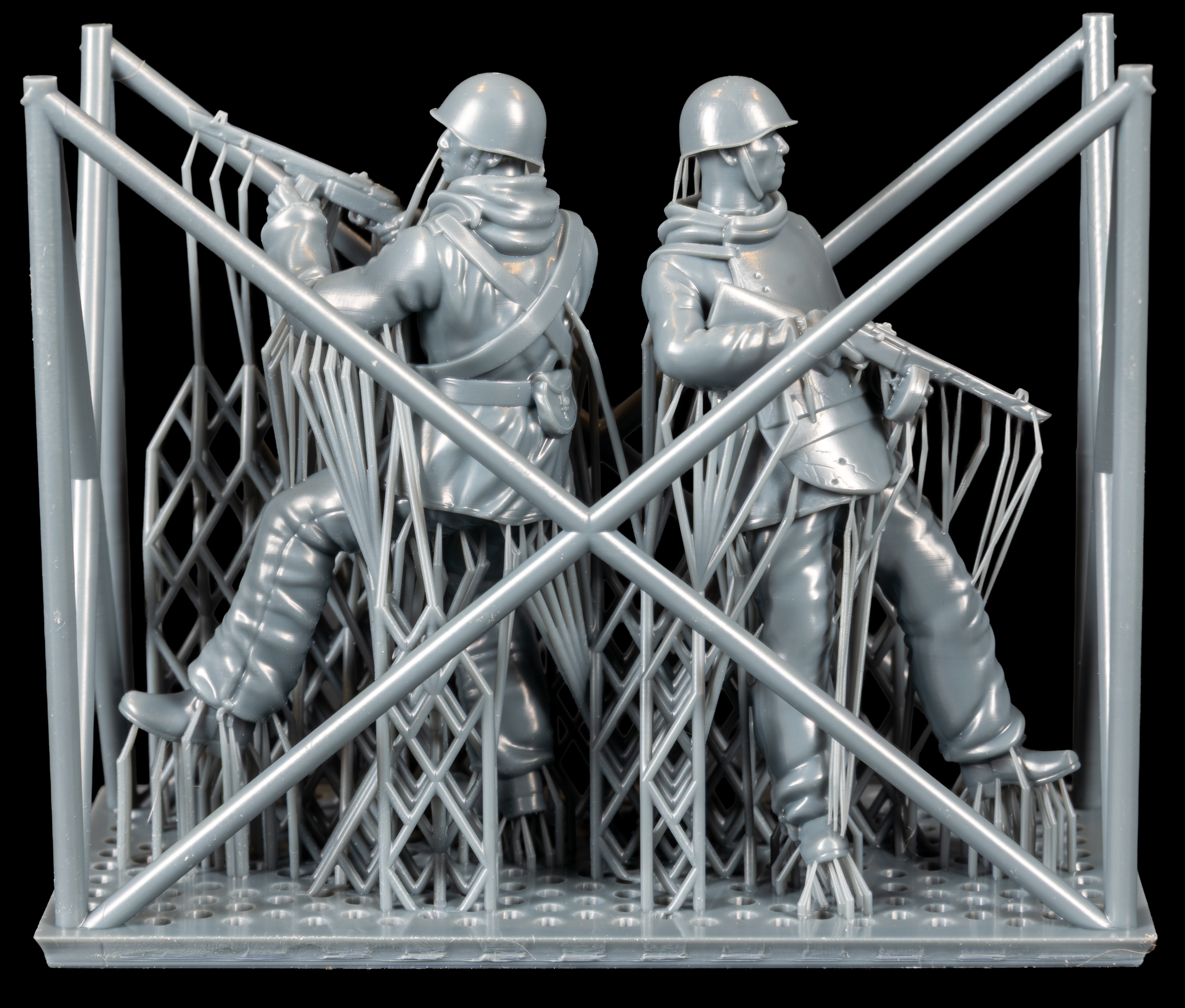 1/35 Scale Soviet Assault Infantry (Set #2) - WWII