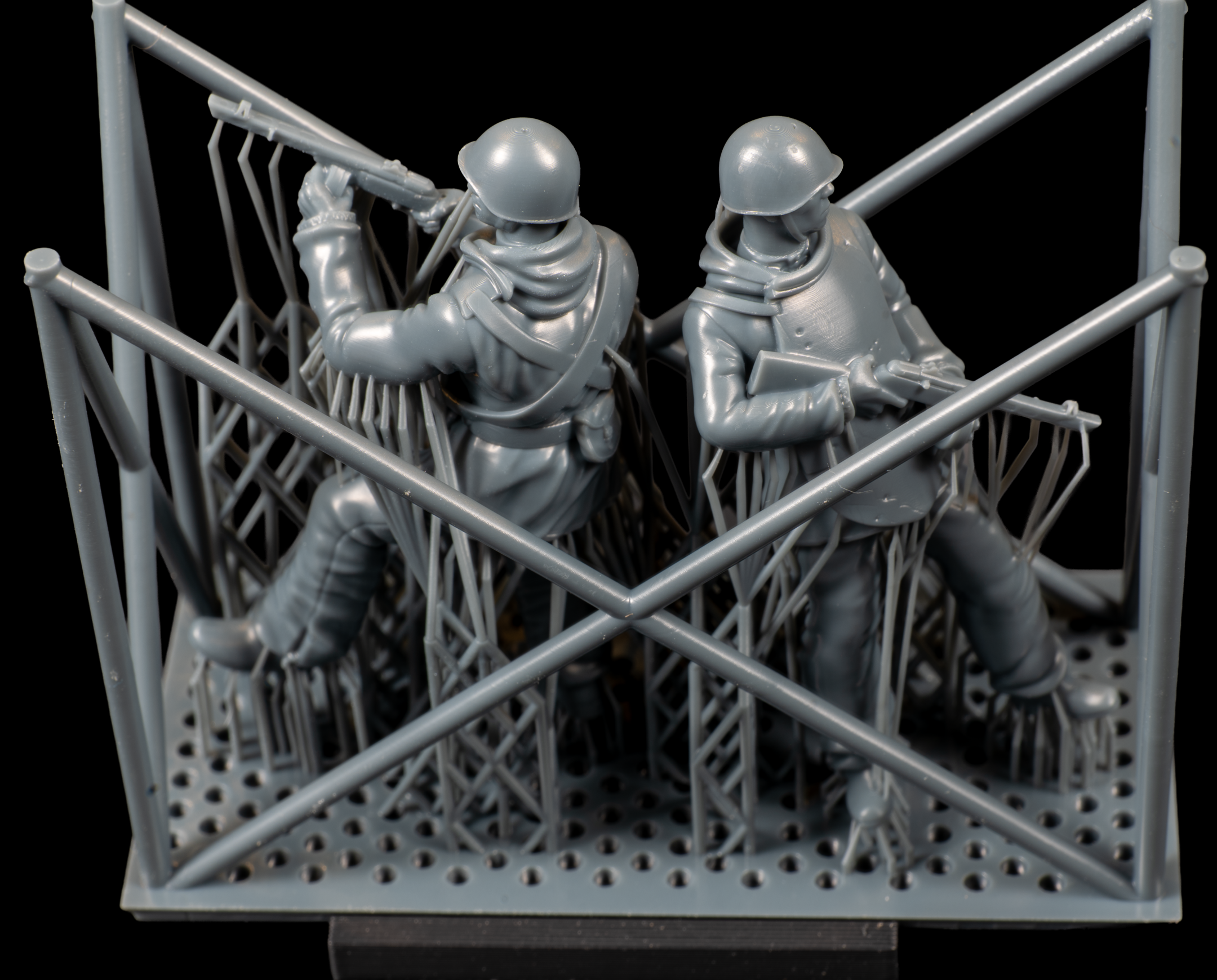 1/35 Scale Soviet Assault Infantry (Set #2) - WWII