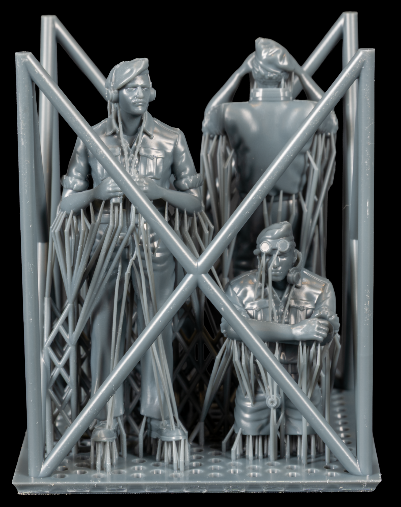 1/35 Scale British Commonwealth Tank Crew (Africa - Sicily - Italy)