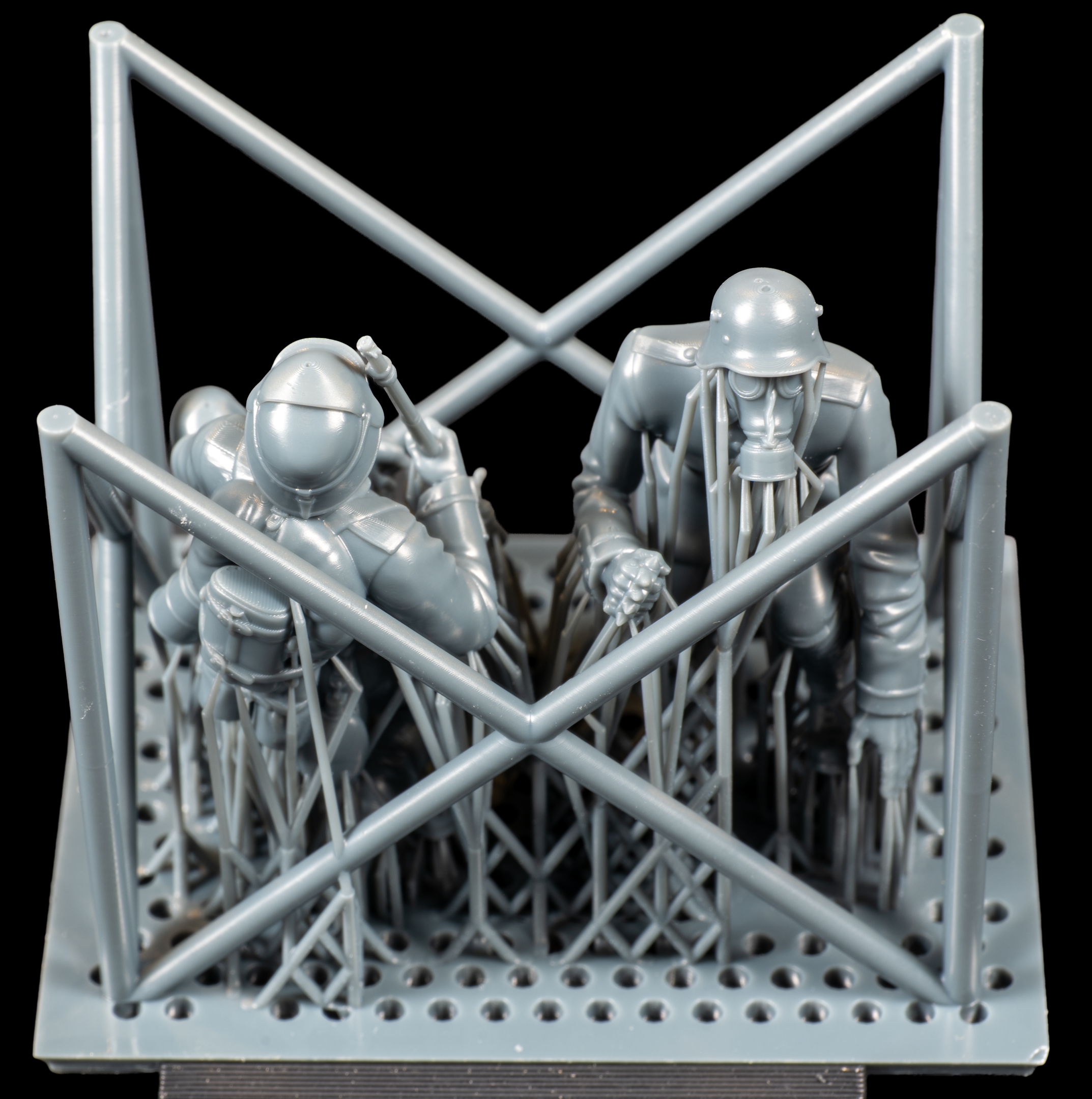 1/35 Scale German Trench Raiders (Set #2)