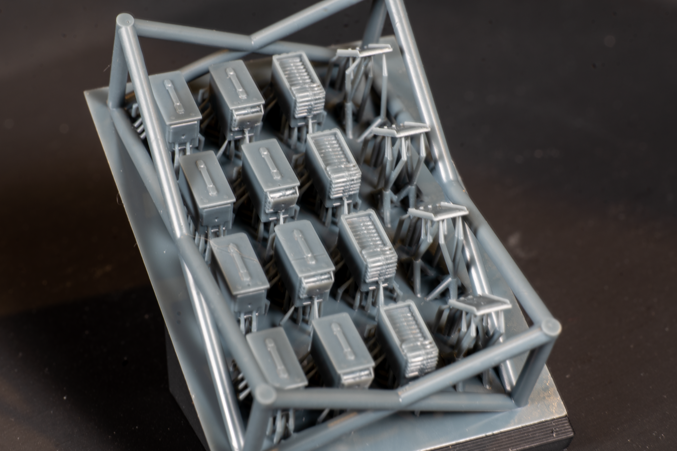 1/35 Scale .50 Caliber Ammunition Cans Set