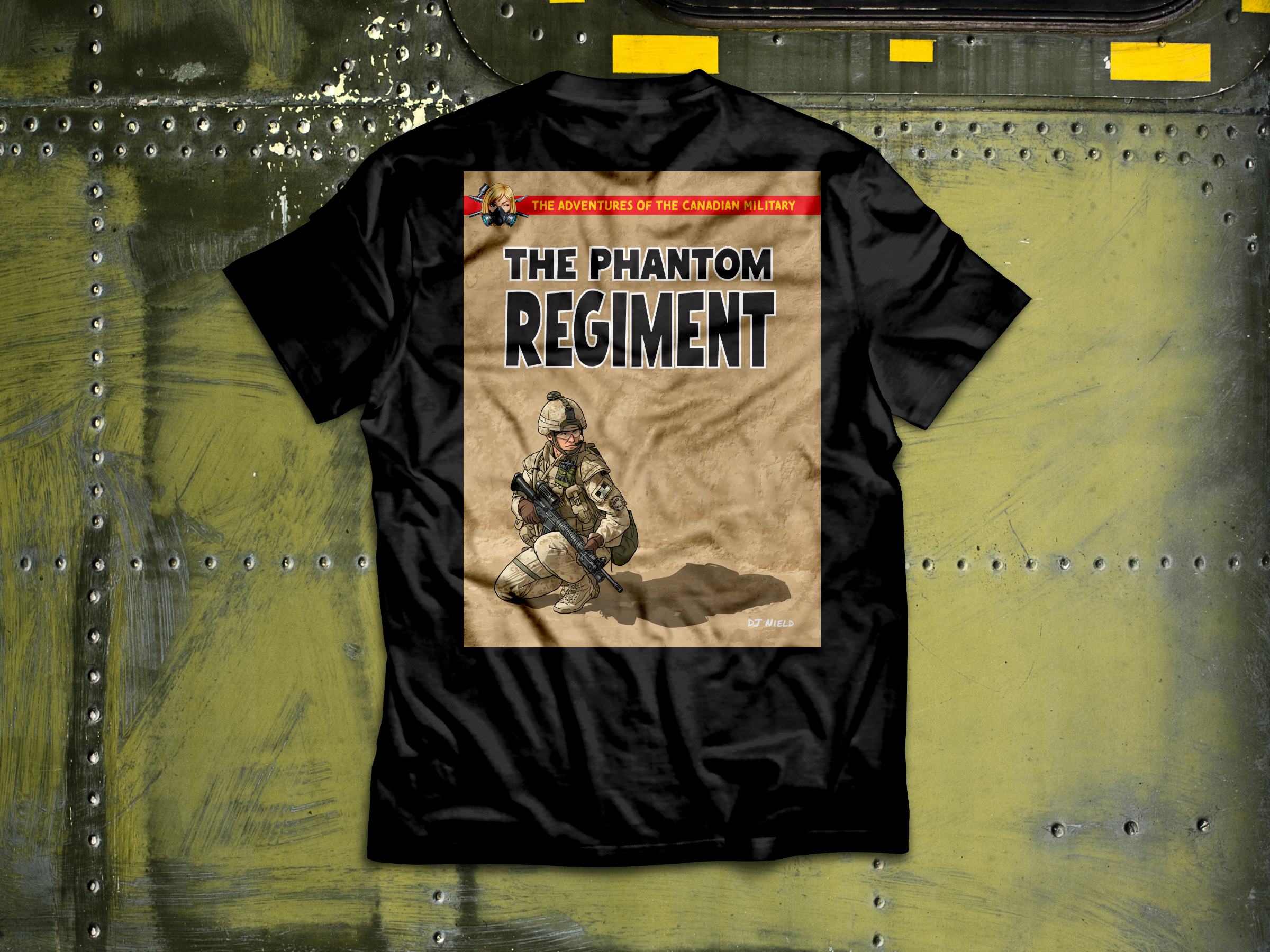 "The Phantom Regiment" Graphic Tee (Black)