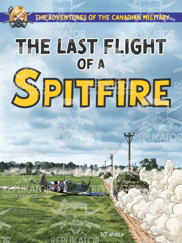 "The Last Flight of a Spitfire" Graphic Tee (Black)